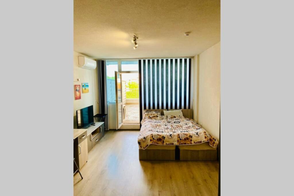 Large Studio In Studentski Grad With Huge Terrace Lejlighed Sofia Eksteriør billede